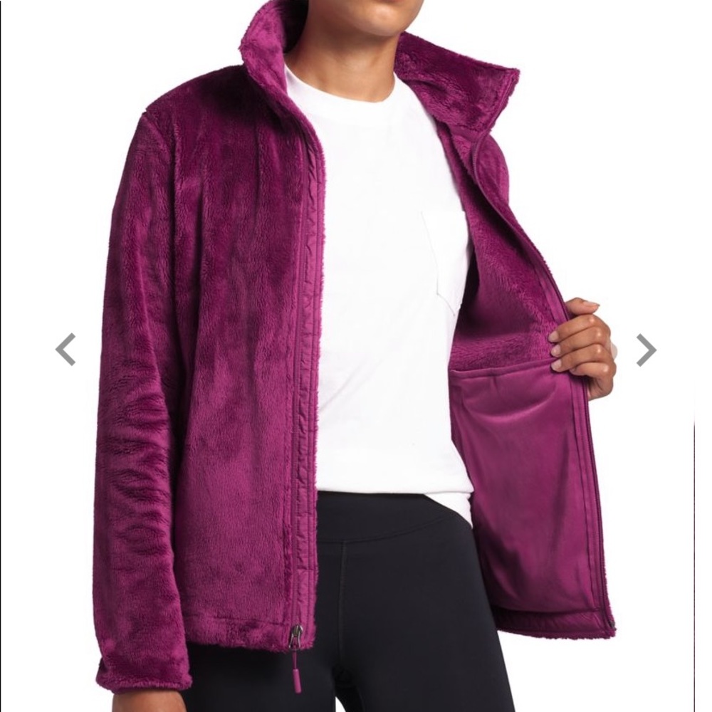 North Face Osito Fuzzy Purple Jacket